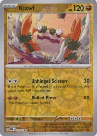 Klawf - 105/182 - Uncommon Reverse Holo - Inglés