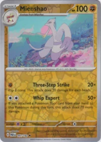 Mienshao - 097/182 - Uncommon Reverse Holo - Inglés