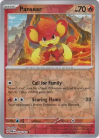 Pansear - 020/182 - Common Reverse Holo - Inglés