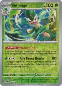 Simisage - 005/182 - Uncommon Reverse Holo - Inglés