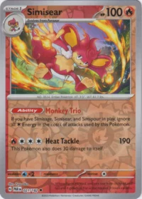 Simisear - 021/182 - Uncommon Reverse Holo - Inglés