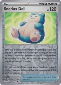 Snorlax Doll - 175/182 - Uncommon Reverse Holo - Inglés