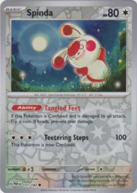 Spinda - 151/182 - Common Reverse Holo - Inglés