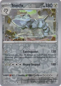 Steelix - 125/182 - Holo Rare Reverse Holo - Inglés