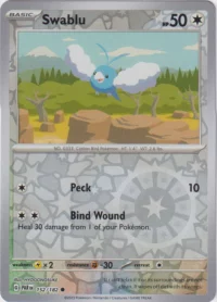 Swablu - 152/182 - Common Reverse Holo - Inglés