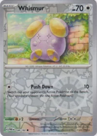 Whismur - 148/182 - Common Reverse Holo - Inglés