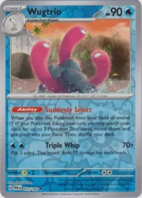 Wugtrio - 053/182 - Uncommon Reverse Holo - Inglés