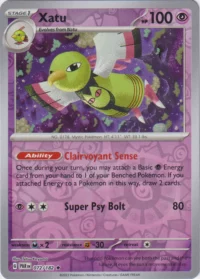 Xatu - 072/182 - Holo Rare Reverse Holo - Inglés