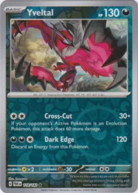 Yveltal - 118/182 - Holo Rare Reverse Holo - Inglés