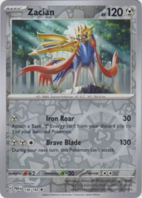Zacian - 136/182 - Holo Rare Reverse Holo - Inglés
