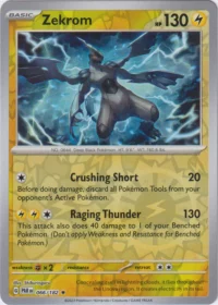 Zekrom - 066/182 - Holo Rare Reverse Holo - Inglés