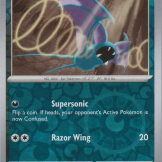 Zubat - 110/182 - Common Reverse Holo - Inglés