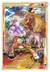 Entei & Raikou Legend Set (Top 90/95 & Bottom 91/95) - Inglés (Lightly Played)