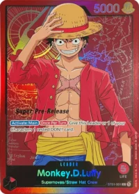 Monkey.D.Luffy - ST01-001 - L (Super pre release)