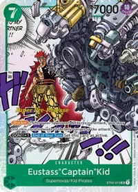 Eustass"Captain"Kid - ST02-013 - SR (Super Pre-Release)