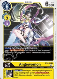 Angewomon (Alternate Art) - ST10-05 - Super Rare