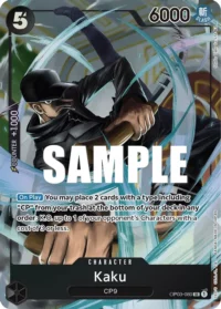 Kaku (Alternate Art) - OP03-080 - SR