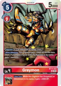 Greymon - BT14-012 R