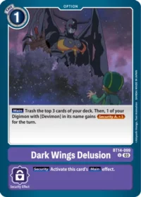 Dark Wings Delusion - BT14-099 U
