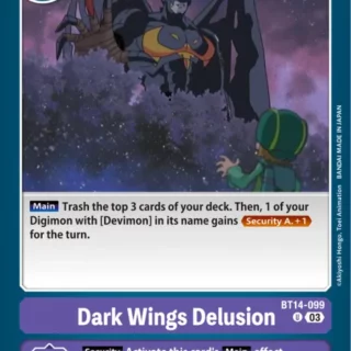 Dark Wings Delusion - BT14-099 U