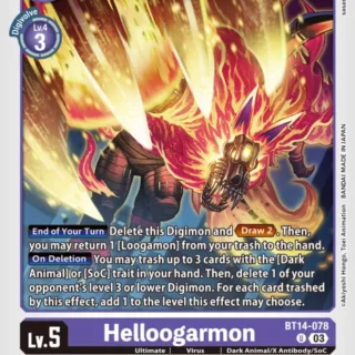 Helloogarmon - BT14-078 U
