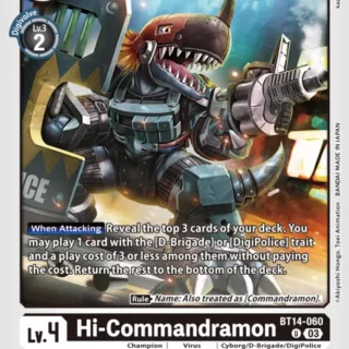 Hi-Commandramon - BT14-060 U