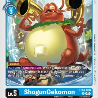 ShogunGekomon - BT14-028 U