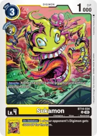 Sukamon - BT14-034 U