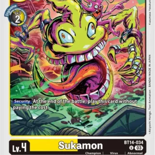 Sukamon - BT14-034 U