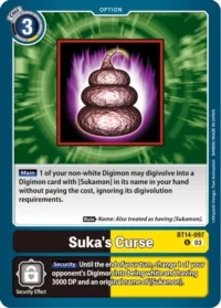 Suka's Curse - BT14-097 U