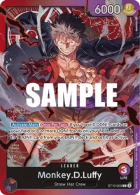Monkey.D.Luffy - ST10-002 - L