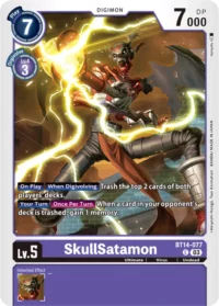 SkullSatamon - BT14-077 C