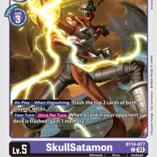 SkullSatamon - BT14-077 C