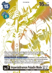Imperialdramon Paladin Mode - BT8-112 (Blast Ace Special Edition)