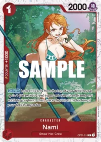 Nami - OP01-016  - R (Three Captains Deck)