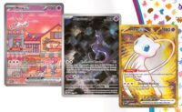 Pack Mewtwo SVP052 + Mew EX SVP053 + Mew EX 205/165 Metal Promo - Inglés (3 cartas)