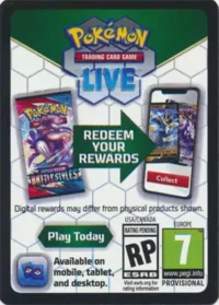 Codigo TCG LIVE: 100x Paradox Rift Booster Pack