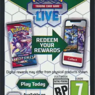 Codigo TCG LIVE: 100x 151 Booster Pack