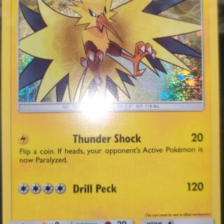 Zapdos - 012/034 - CLC - Inglés