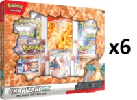 Case Sellado Charizard EX Premium Collection - Inglés (6 unidades)