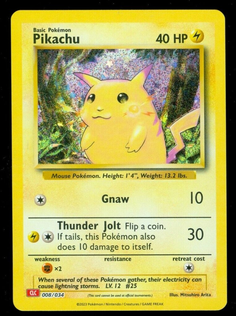 Pikachu - 008/034 - CLC - Inglés