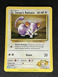 Lt. Surge's Rattata - 015/034 - CLB - Inglés