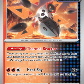 Iron Moth - 028/182 - Holo Rare - Inglés