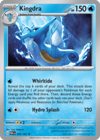 Kingdra - 032/182 - Holo Rare - Inglés