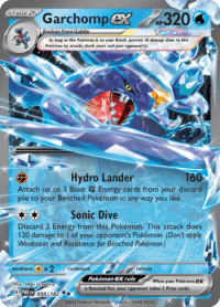 Garchomp ex - 038/182 - Ultra Rare - Inglés
