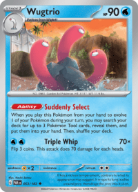 Wugtrio - 053/182 - Uncommon - Inglés