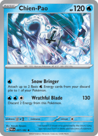 Chien-Pao - 057/182 - Holo Rare - Inglés