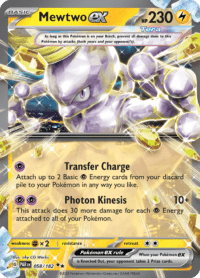 Mewtwo ex - 058/182 - Ultra Rare - Inglés