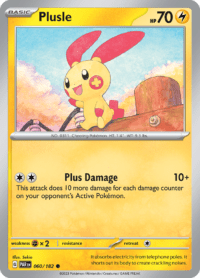 Plusle - 060/182 - Common - Inglés
