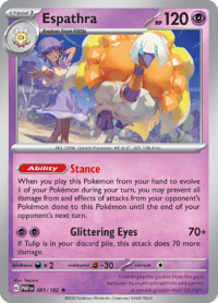 Espathra - 081/182 - Holo Rare - Inglés